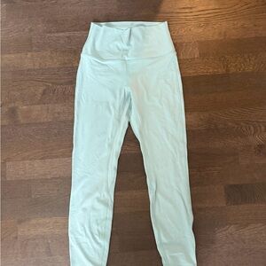 Lululemon Align Leggings (Mint, 6, 25”)